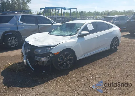 2020 Honda Civic Sport z USA, uszkodzony, nr VIN 2HGFC2F85LH523168